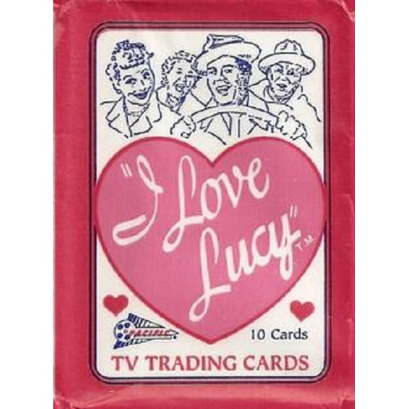 I Love Lucy TV Series Trading Card Factory Sealed Unopened Pack (10 Cards Per Pack)