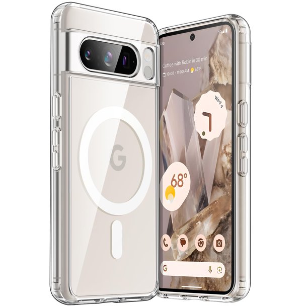 Funda de teléfono JeTech Magnetic para Google Pixel 8 Pro de 6.7 pulgadas 2023