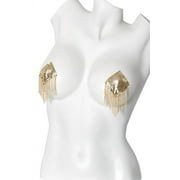 Coquette Chain Mail Pasties With Fringe