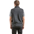 thumbnail image 3 of SLM Men's Polar Fleece Zip Up Vest Warm Soft Pullover Gift, 3 of 3