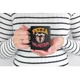 thumbnail image 2 of Funny Pizza Is My Valentine, Valentines Day, Singles, Black 11oz Ceramic Mug, 2 of 5