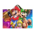 thumbnail image 7 of Super Mario Bros Luigi Movie Soft Wearable Blanket Hoodie Hooded Blanket Warm Decor Gift For Kids Adult For Sofa Bed Office, 7 of 7