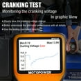 thumbnail image 6 of MOTOPOWER 12V Car Battery Tester Automotive 100-2000 CCA Battery Load Tester Auto Cranking and Charging System Test Scan Tool Digital Battery Alternator Analyzer, 6 of 11