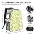 thumbnail image 4 of Honeii St Patrick's Day1 Print Clear Backpack Heavy Duty Transparent Bag 17" See Through BookBag for Women Men Adults Work Festival Sports Travel, 4 of 7
