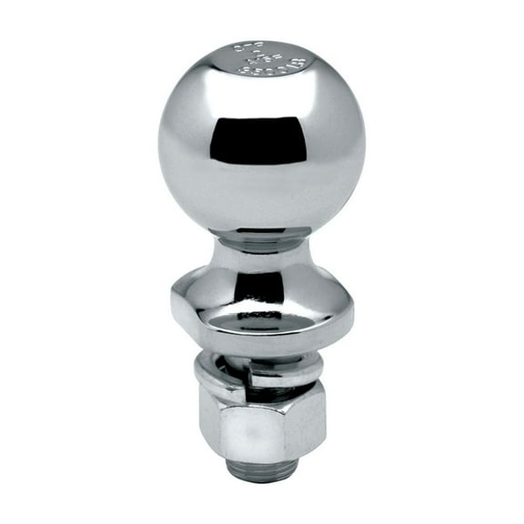 2" x 3/4" x 3 3/8" 3500 lb Chrome Ball Replacement Auto Part, Easy to Install