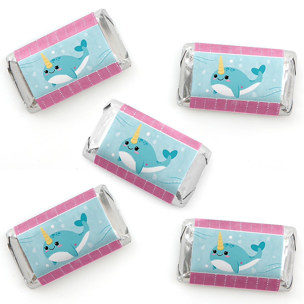 Narwhal Girl Mini Candy Bar Wrapper Stickers Under The Sea Baby Shower Or Birthday Party Small Favors 40 Count Nbsp Walmart Com Walmart Com Narwhal Girl Mini Candy Bar Wrapper Stickers Under The Sea Baby Shower Or Birthday Party Small Favors 40 Count Nbsp Walmart Com Walmart Com