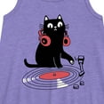 thumbnail image 2 of Instant Message - DJ Cat - Toddler & Youth Girls A-line Dress, 2 of 5