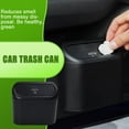 thumbnail image 3 of Car Trash Bin Door Hanging Trash Can Rubbish Garbage Car Boxes St K8R5, 3 of 8