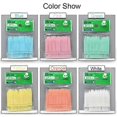 thumbnail image 2 of 100pcs/bag Double Head Interdental Toothpicks Brush Dental Floss Brush Teeth Stick Dental Oral Care Toothpicks Floss Pick Randomtoothbrushes, 2 of 5