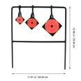 thumbnail image 2 of IFANLANDOR Hunting Exercise Target Heavy Duty Steel for Shooting Range 1Pcs, 2 of 8