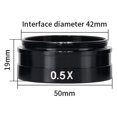 thumbnail image 2 of For Barlow Lens Stereo Microscope Auxiliary Objective Lens Mounting Thread 42mm, 2 of 7