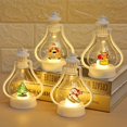 thumbnail image 2 of POINTERTECK Festive Lantern Fine Workmanship Romantic Long-time Use Wide Application Home Improvement Desktop Decoration Energy-Saving Children Portable Night Light Christmas Lantern for, 2 of 8
