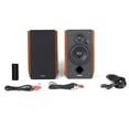thumbnail image 4 of Restored Edifier R1700BT Bluetooth Bookshelf Speakers - Powered 2.0 Active Speaker - Wood (Refurbished), 4 of 7