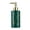 Green, variant on White Glass Soap Dispenser With Decorative Pattern 350Ml Refillable Pump Bottle 7.48X2.64X2.64 Inch Classic Design