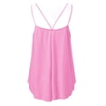 thumbnail image 5 of Fgnfyis Womens Tops Summer Sleeveless Loose Fit Round Neck Camisole Top Casual Versatile Staple Wardrobe Women Tank Tops Light Pink S, 5 of 5