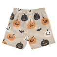 thumbnail image 7 of FORMRS Boys Swim Trunks Quick Dry Mesh Liner Boardshorts Sizes XS-XL, Beige Halloween Pumpkin, 7 of 7