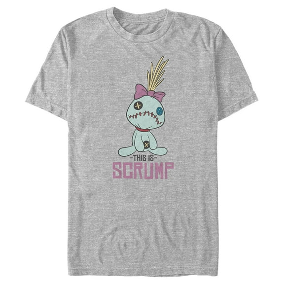 Men's Lilo & Stitch This is Scrump Graphic Tee Athletic Heather X Large