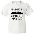 thumbnail image 3 of Inktastic Austin Texas Someone Loves Me Skyline Youth T-Shirt, 3 of 5