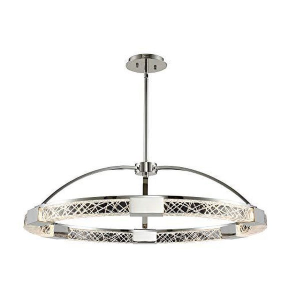 034851-046-FR001-Allegri Lighting-Athena - 32 Inch 48W LED Pendant   Athena - 32 Inch 48W LED Pendant
