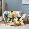 thumbnail image 5 of Blanket Johnny Orlando Soft and Comfortable Warm Fleece Throw Blankets Yoga Blankets Beach Blanket Picnic Blankets Gift for Dorm room office decor Sofa Bed Camping Travel All Season, 5 of 6