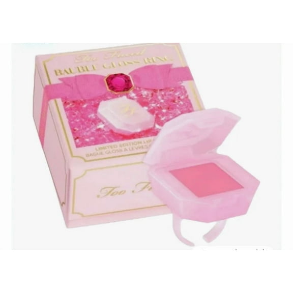 Too Faced Bauble Gloss Ring Lip Gloss, Pink