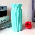 thumbnail image 7 of Yesbay Geometric Origami Vase Flower Arrangement Pot Container Home Office Table Decor,White, 7 of 7