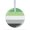 Aromantic, variant on 1 Pack - LGBTQ+ Trans Ally Pride Flag Tempered Glass Christmas Ornament and Home Decor - 3 Inch Round