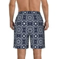thumbnail image 3 of QEKEE dwsignname Mens Casual Shorts - Drawstring Summer Beach Stretch Sports Shorts, 3 of 9