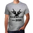 thumbnail image 1 of Men's Graphic T-Shirt Rocking Life Since 2034, 1 of 7
