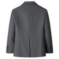thumbnail image 4 of ETHAN 3 Pieces Boys Suits for Wedding Prom Deep Grey Tuxedo Outfit Elegant Slim Fit Formal for Boys 8, 4 of 7