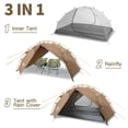 thumbnail image 2 of Tienda de Campaña Night Cat para Mochileros, Impermeable para 2 Personas, 2 of 6
