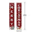 thumbnail image 3 of Merry Christmas Banner Christmas Decorations Xmas Porch Door Sign Decor Welcome Banner For Indoor Outdoor Wall Christmas Decorations Indoor Outdoor (72x12inch/180x30cm), 3 of 9
