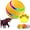 Yellow + Remote Control, variant on Shaky Ball Toy for Dogs, Shaky Dog Ball, Shaking Dog Ball, Interactive Dog Ball, Motion-Activated Rolling Dog Toy with LED Lights, USB Rechargeable, For All Types of Dogs (Orange + Remote Control)