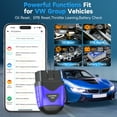 thumbnail image 4 of Autophix 3610 Wireless Bluetooth OBD2 Scanner Fits for VW Audi Skoda Seat Cars Scan Full-System Car Code Reader OBD2 Scanner with EPB Service Reset Throttle Learning for VAG Vehicles Diagnostic Tool, 4 of 10