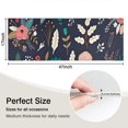 thumbnail image 5 of Pioneer Flower Floral Print Pattern Kitchen Rug Mat,Kitchen Runner Rugs Non Skid Washable,Decorative Kitchen Floor Mats for Kitchen,Sink,Laundry,17"X47", 5 of 5