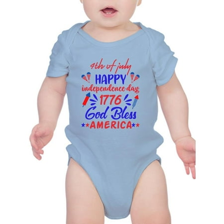 

4Th Of July Happy Bodysuit Infant -Image by Shutterstock Newborn