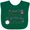Green, variant on Inktastic Future Softball Player Girls Girls Baby Bib