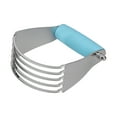thumbnail image 1 of Kitchen Dough Blender, Stainless Steel Pastry Cutter, Heavy Duty Dough Cutter With Blades, Pastry Blender And Butter Cutter, Pastry Cutter For Baking[blue], 1 of 5