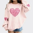 thumbnail image 4 of Robe à Manches Longues, Imprimée pour Enfants, Manches Longues, Décontractée, Doublée en Polaire, Chaleur, Col Rond, Chandail à Capuchon, 4 of 5