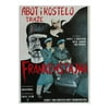 Bud Abbott and Lou Costello Meet Frankenstein c1948 (foreign) Movie Poster (11 x 17)