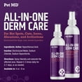 thumbnail image 6 of Pet MD All-in-One Derm Care - Hypochlorous Acid Spray for Dogs & All Pets - Skin Soother for Dogs & Wound Spray - Wound Care, Hot Spot Remedy, & Itch Relief - 4oz, 6 of 8