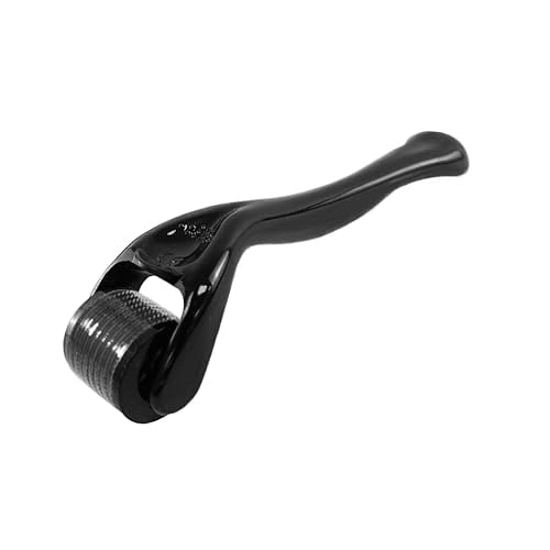 Derma Roller Microneedling Roller for Face - 0.25mm,(Black)