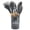 Gray, variant on 12Pcs Silicone Cooking Utensils Set Utensils with Silicone Tips, Wooden Handles, Countertop Holder Suitable for Cooking, Mixing, Serving Dishes-Best for Nonstick Pots & Pans