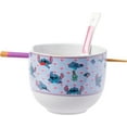 thumbnail image 4 of Silver Buffalo Lilo and Stitch Waves Pattern Microwave Safe Residential, Ceramic, 20 oz, 5.25 in, 4 of 11