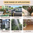 thumbnail image 6 of Pressure Washer, 360° Rotating Nozzle with 3 Spray Modes, Powerful Outdoor Cleaner Compatible with 1/2" Garden Hose, Effortless Dirt & Stain Remover for Patio, Car & Garden Cleaning (1 PC), 6 of 9
