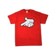 thumbnail image 1 of Hand Gun Graphic T Red, Small, 1 of 1