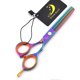 thumbnail image 4 of Tijeras profesionales para cortar el cabello de 5,5 pulgadas, de acero inoxidable, multicolor, para hombres y mujeres., 4 of 5