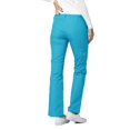 thumbnail image 2 of Adar Universal Women's Straight Leg Scrub Pants, Drawstring, Durable Poplin, Black, 2 of 7