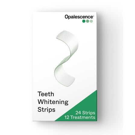 Opalescence Teeth Whitening Strips (1 Pack / 12 Treatments) Hydrogen Peroxide Sensitivity Formula