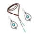 thumbnail image 2 of Guardurnaity Pendiente colgante Patrón largo Colgante Colgante Collar bohemio ajustable Decoraciones para dama Ropa diaria Cuello Cadena Playa Ropa, zapatos y accesorios Miscelánea, 2 of 6